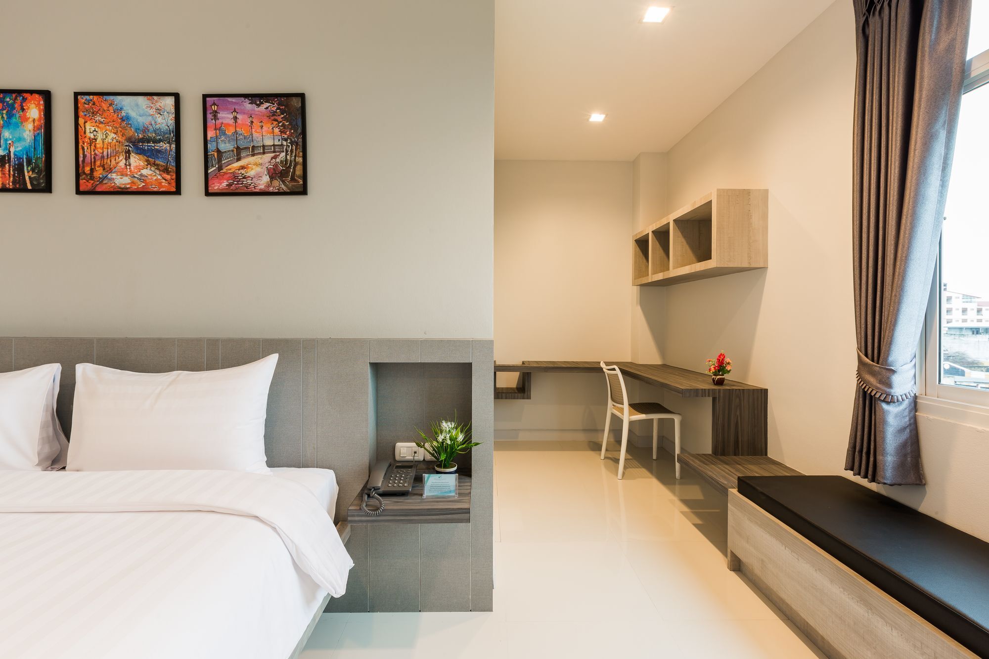 Evergreen Suite Hotel Surat Thani Buitenkant foto